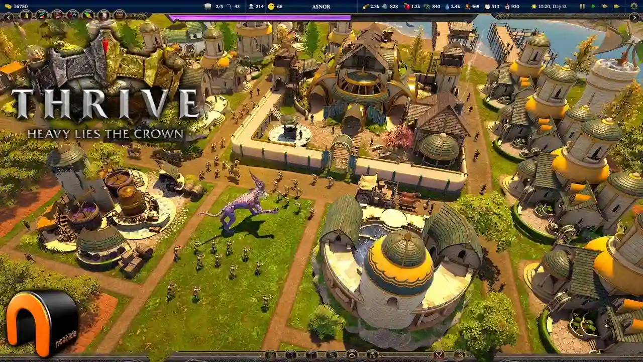 thrive heavy lies the crown